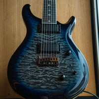 PRS SE Mark Holcomb SVN, Blue Holcomb Burst