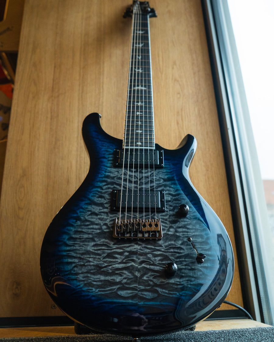 PRS SE Mark Holcomb SVN, Blue Holcomb Burst