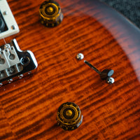 PRS SE Custom 24, Orange Tiger Smokeburst