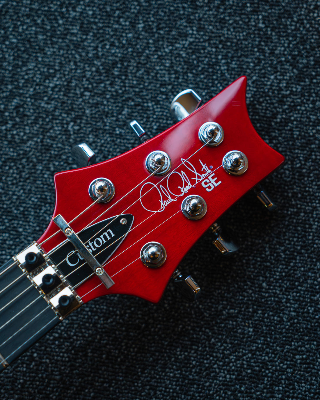 PRS SE Custom 24 Floyd, Charcoal Cherry Burst