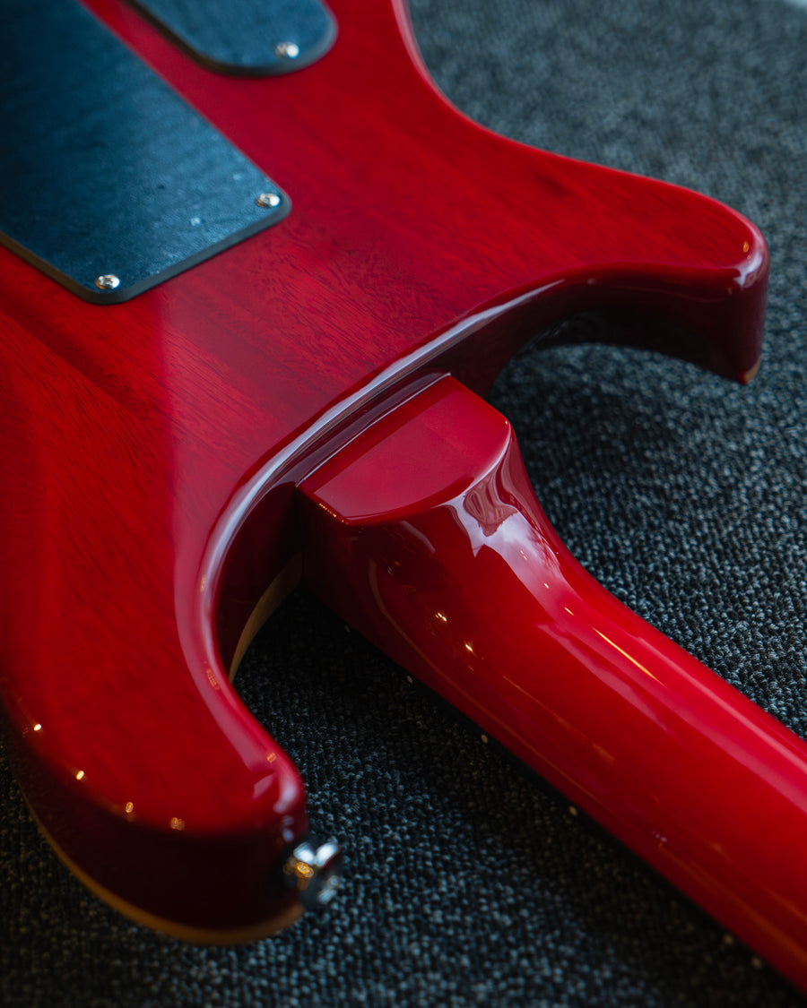 PRS SE Custom 24 Floyd, Charcoal Cherry Burst