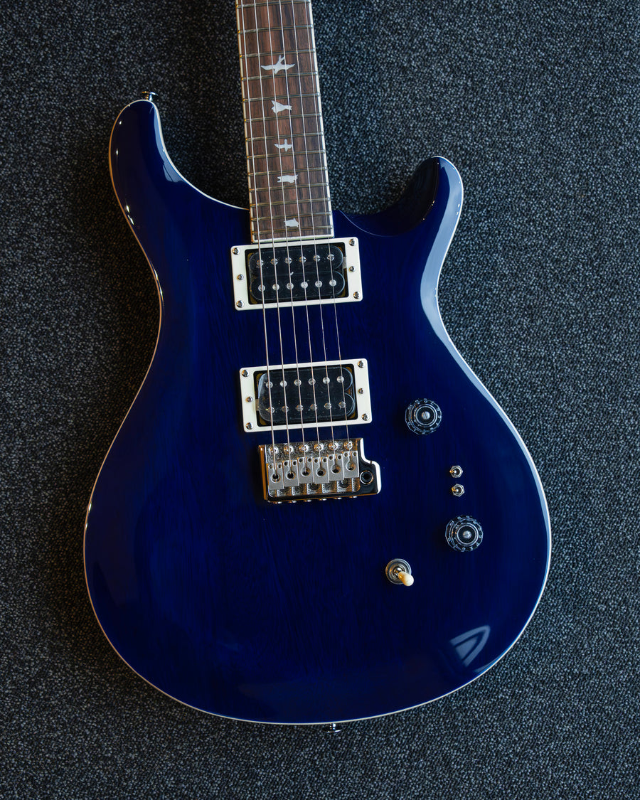 PRS SE Standard 24-08, Trans Blue