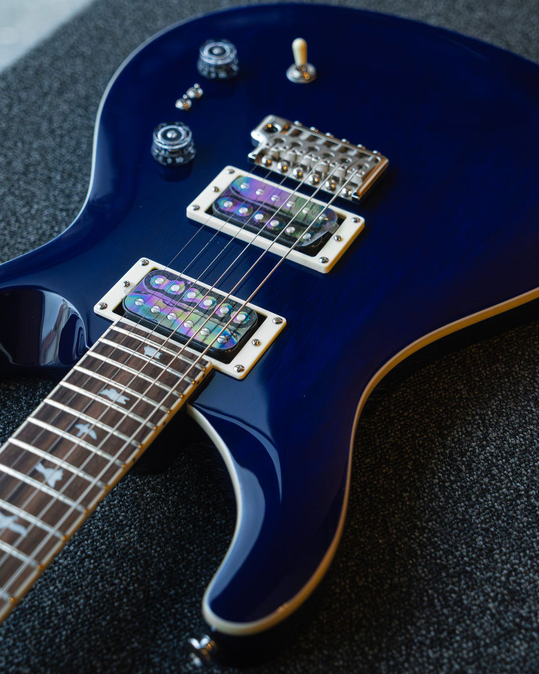 PRS SE Standard 24-08, Trans Blue