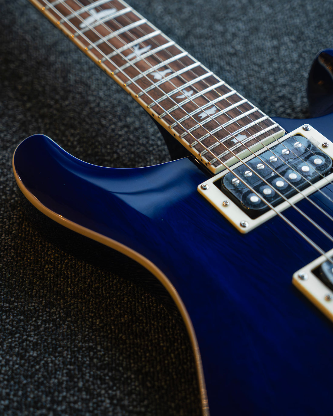 PRS SE Standard 24-08, Trans Blue
