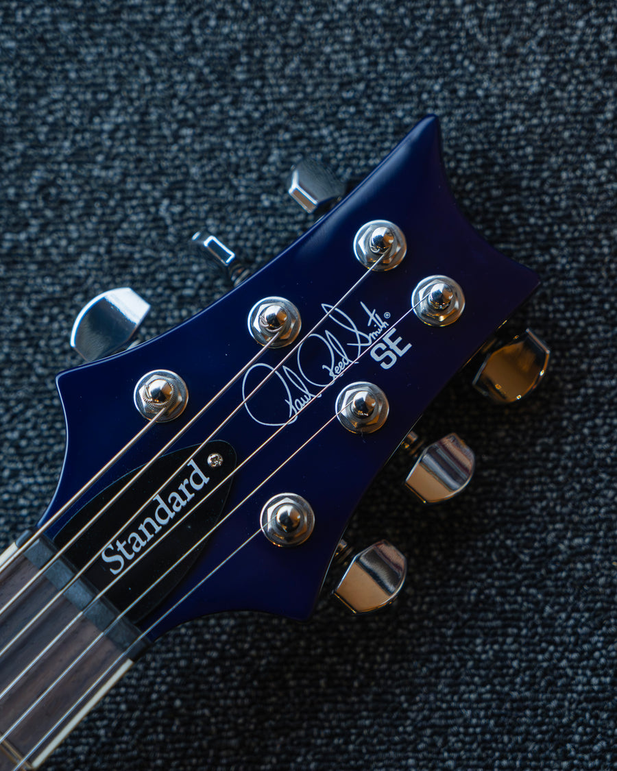 PRS SE Standard 24-08, Trans Blue