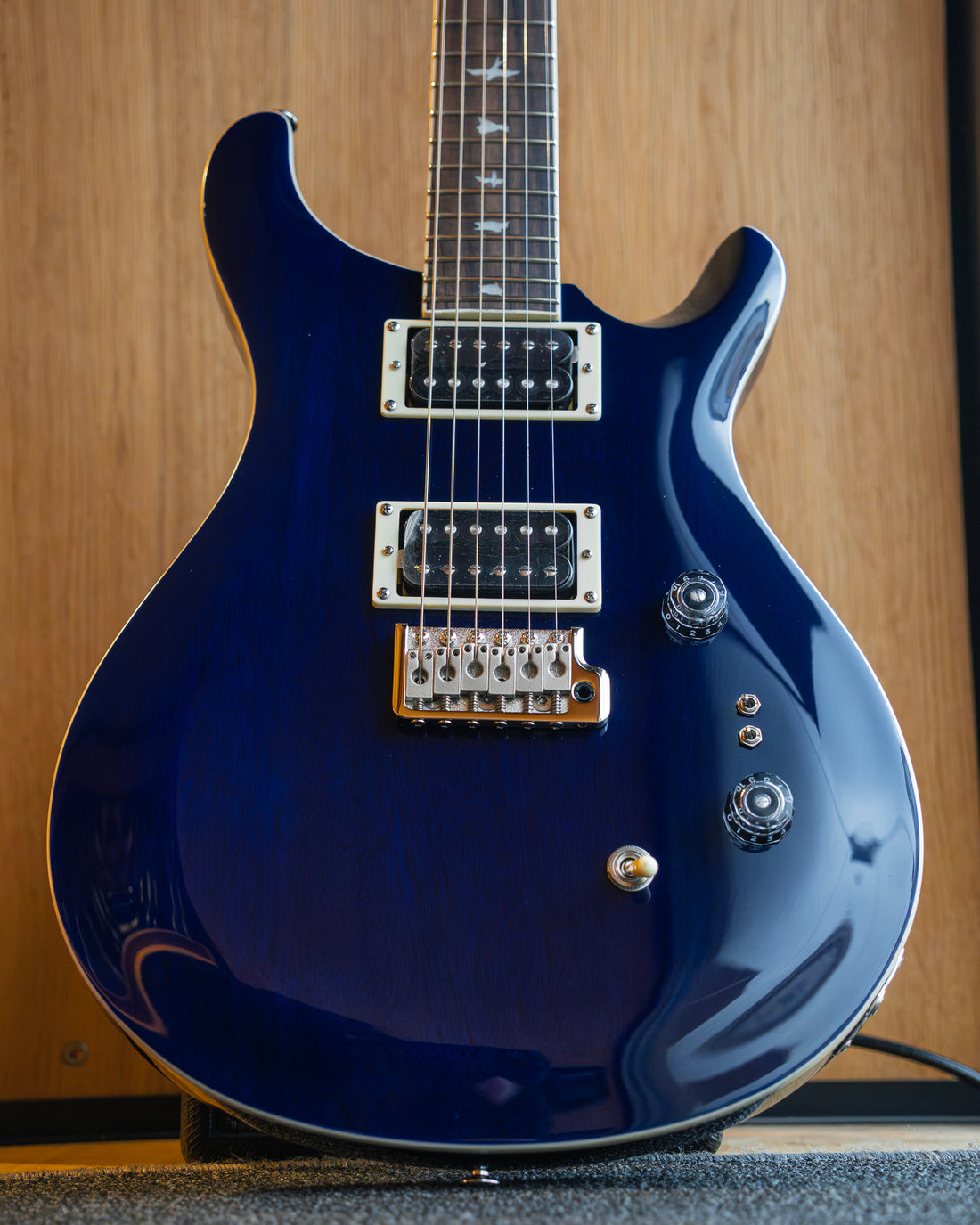 PRS SE Standard 24-08, Trans Blue