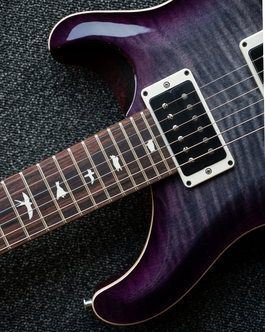 PRS CE24, Faded Gray Black Purple Burst