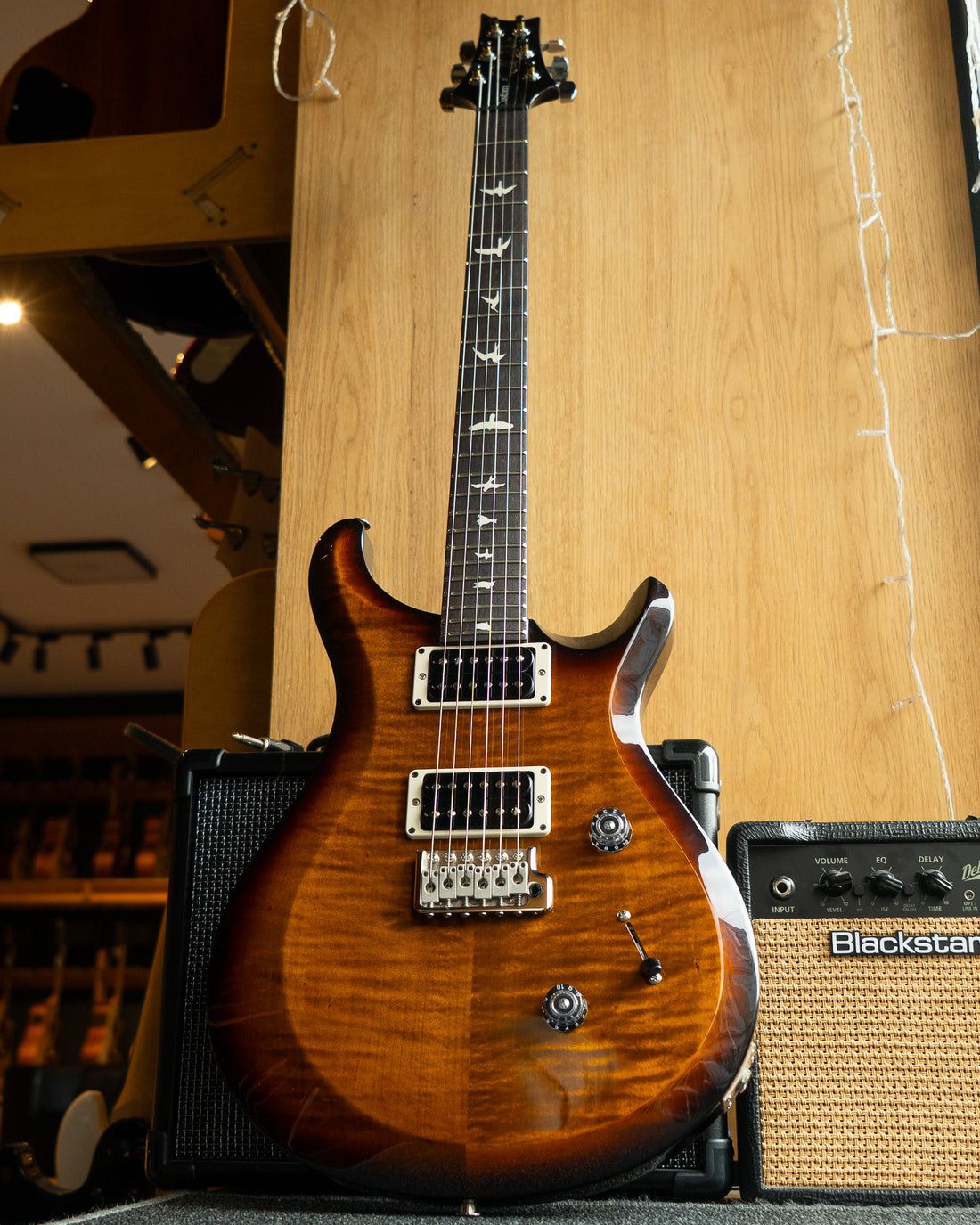 PRS S2 Custom 24, Black Amber