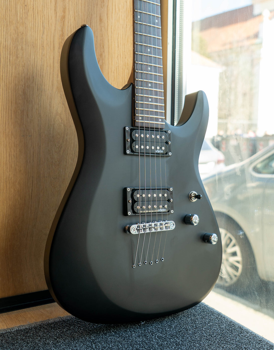 Schecter C-6 Deluxe, Satin Black