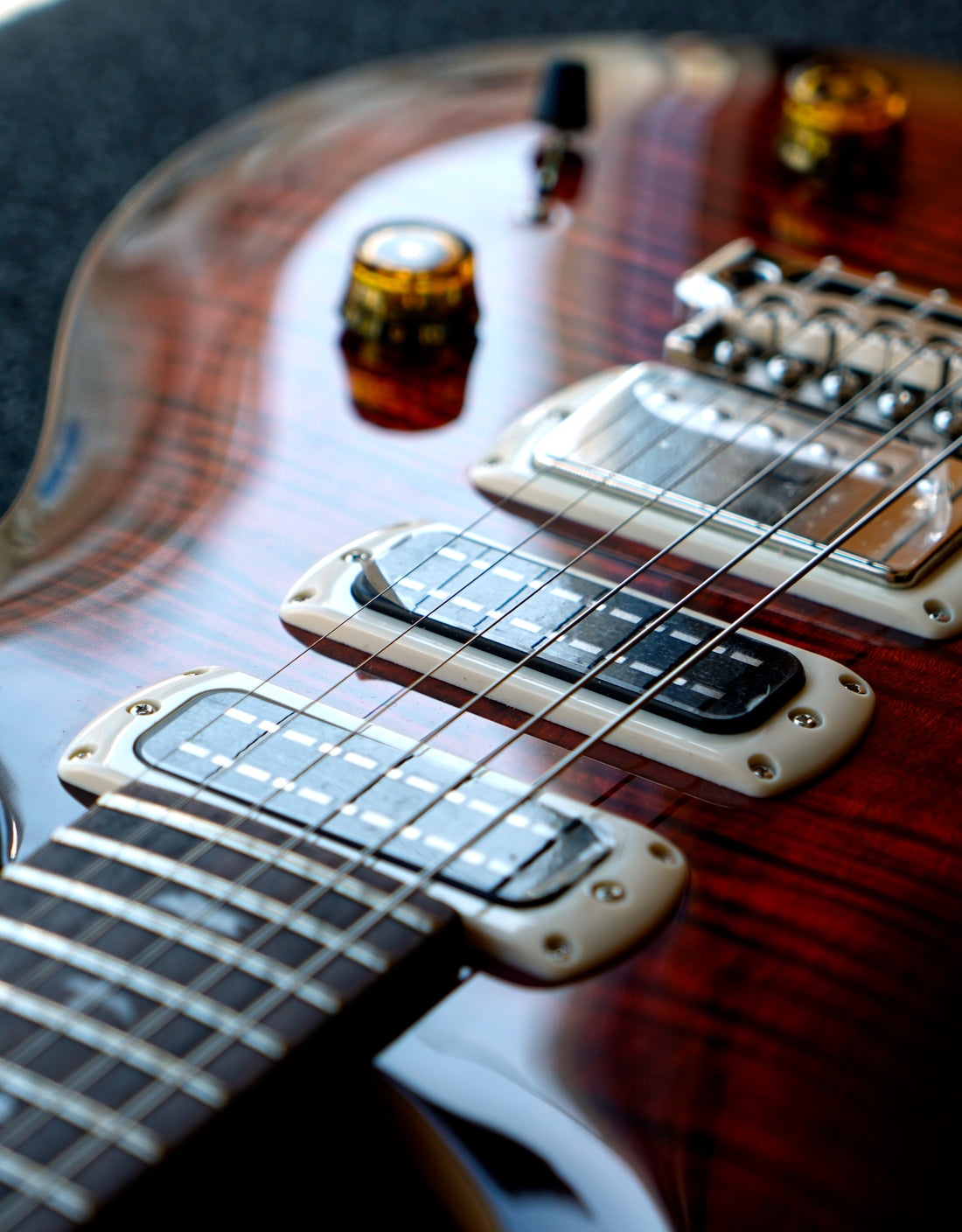 PRS SE Studio, Orange Tiger Burst
