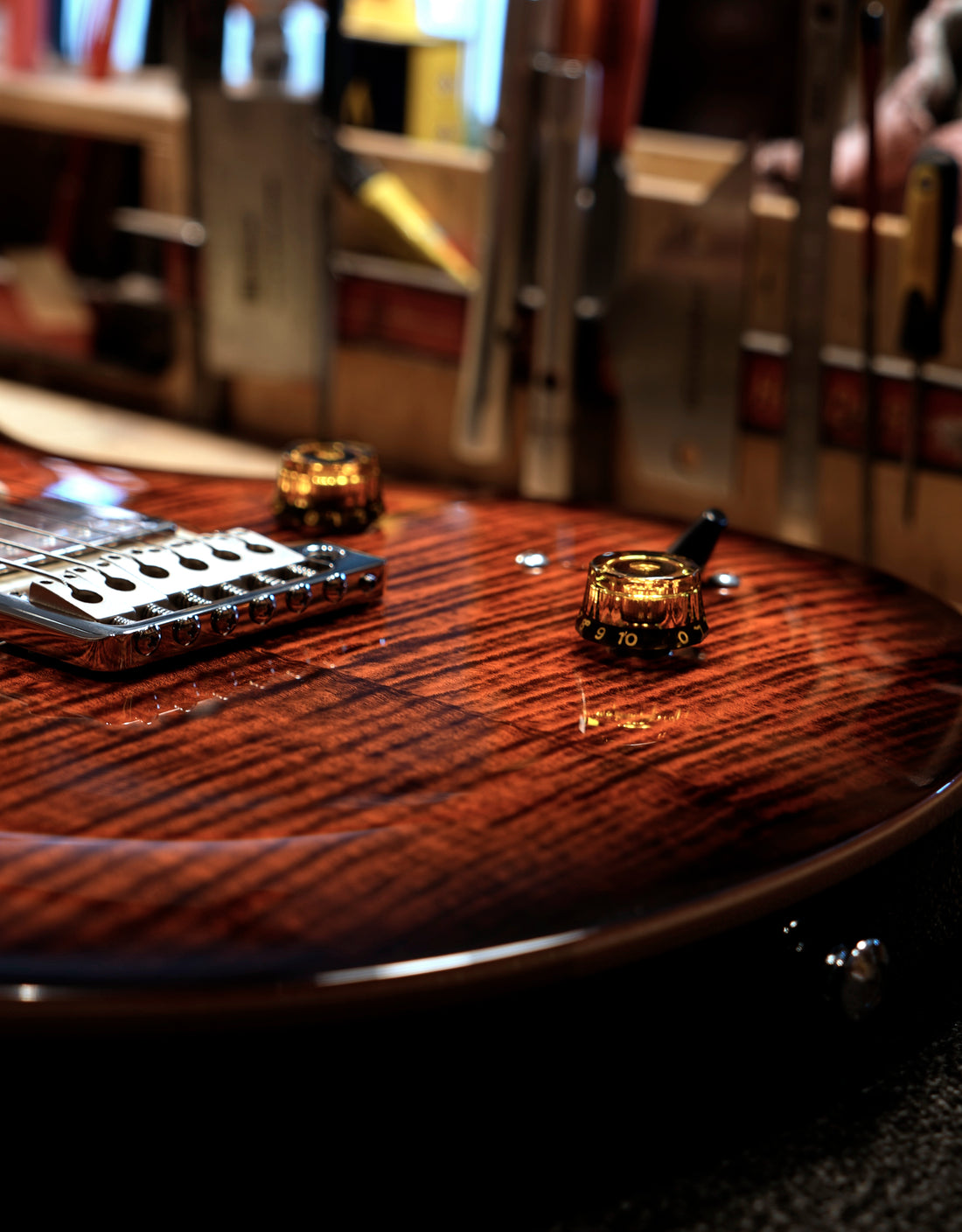PRS SE Studio, Orange Tiger Burst