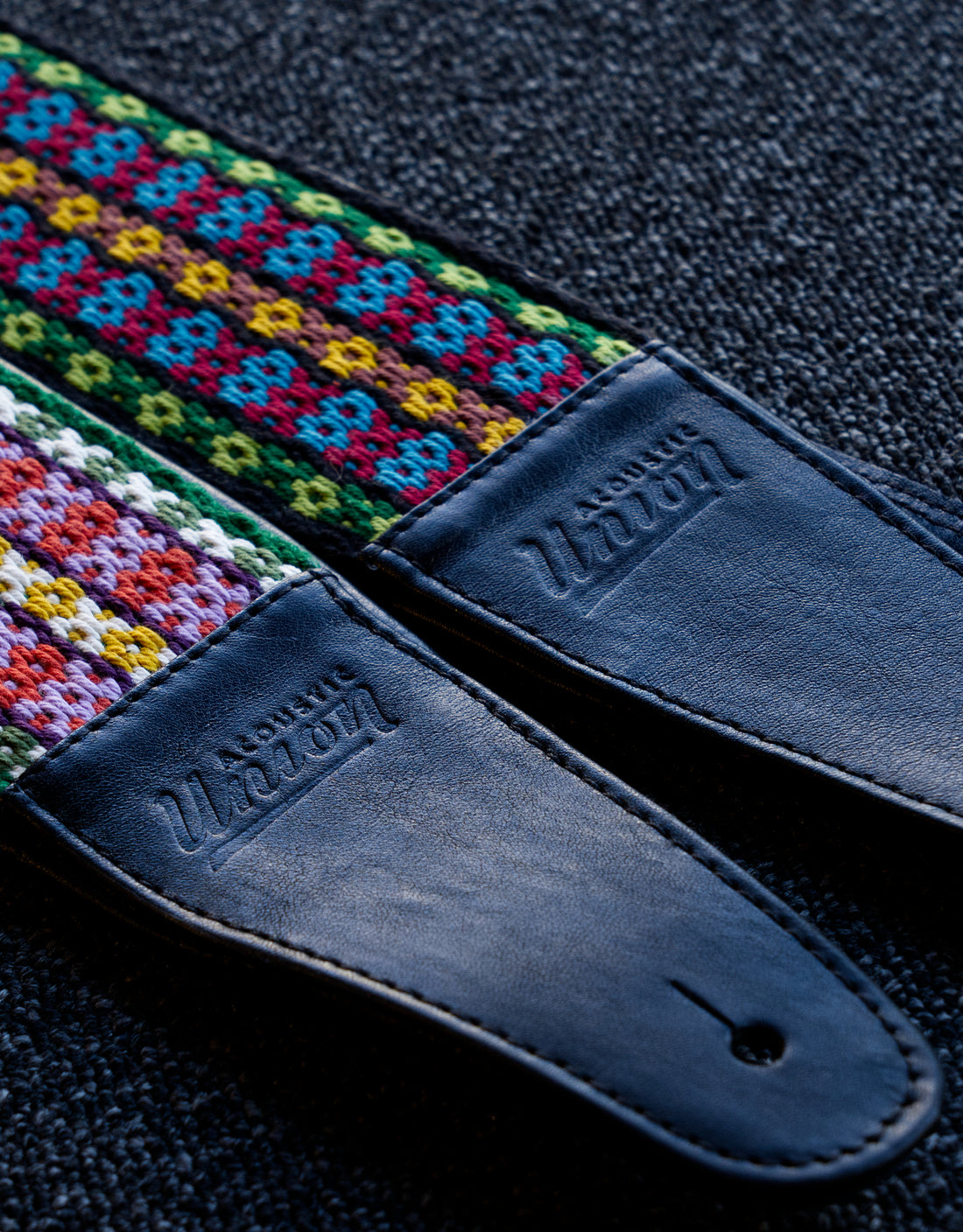 Acoustic Union Guitar Strap, Premium Stitching, Assorted