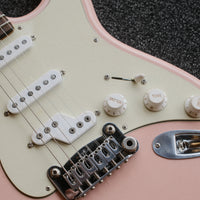 G&L Custom Shop Legacy SSZ RW, Nitro Shell Pink