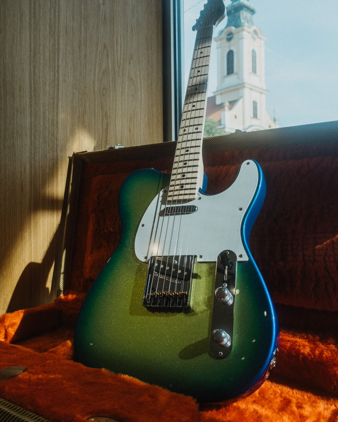 G&L Custom Shop ASAT Classic Alnico, Blueberry Margarita – Acoustic Union