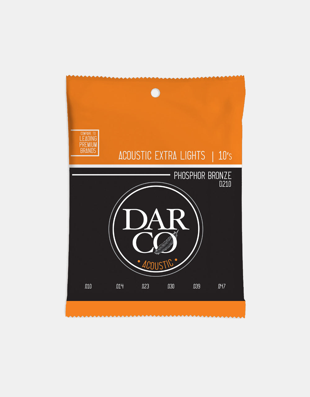 Darco D210 Phosphor Bronze, Extra Light (10-47)