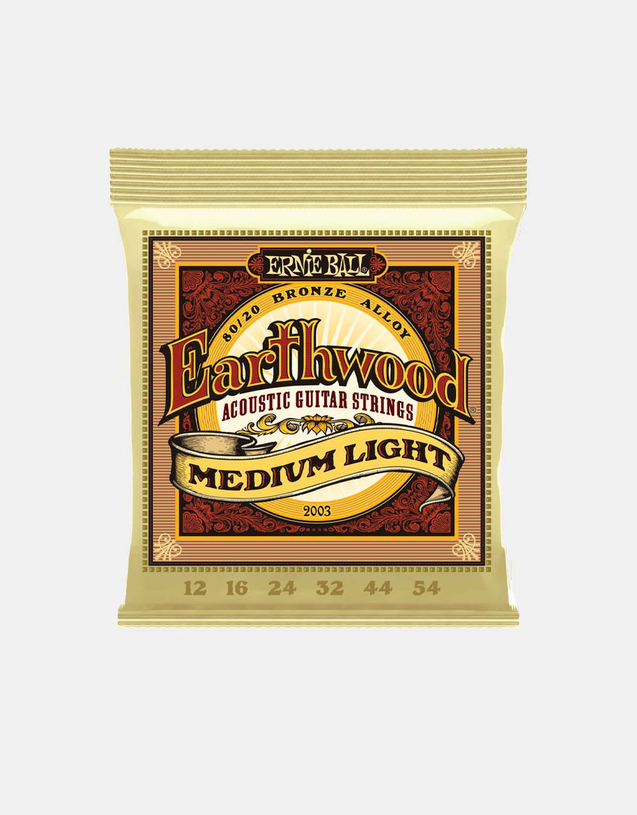 Ernie Ball Earthwood 80/20 Medium Light (12-54)