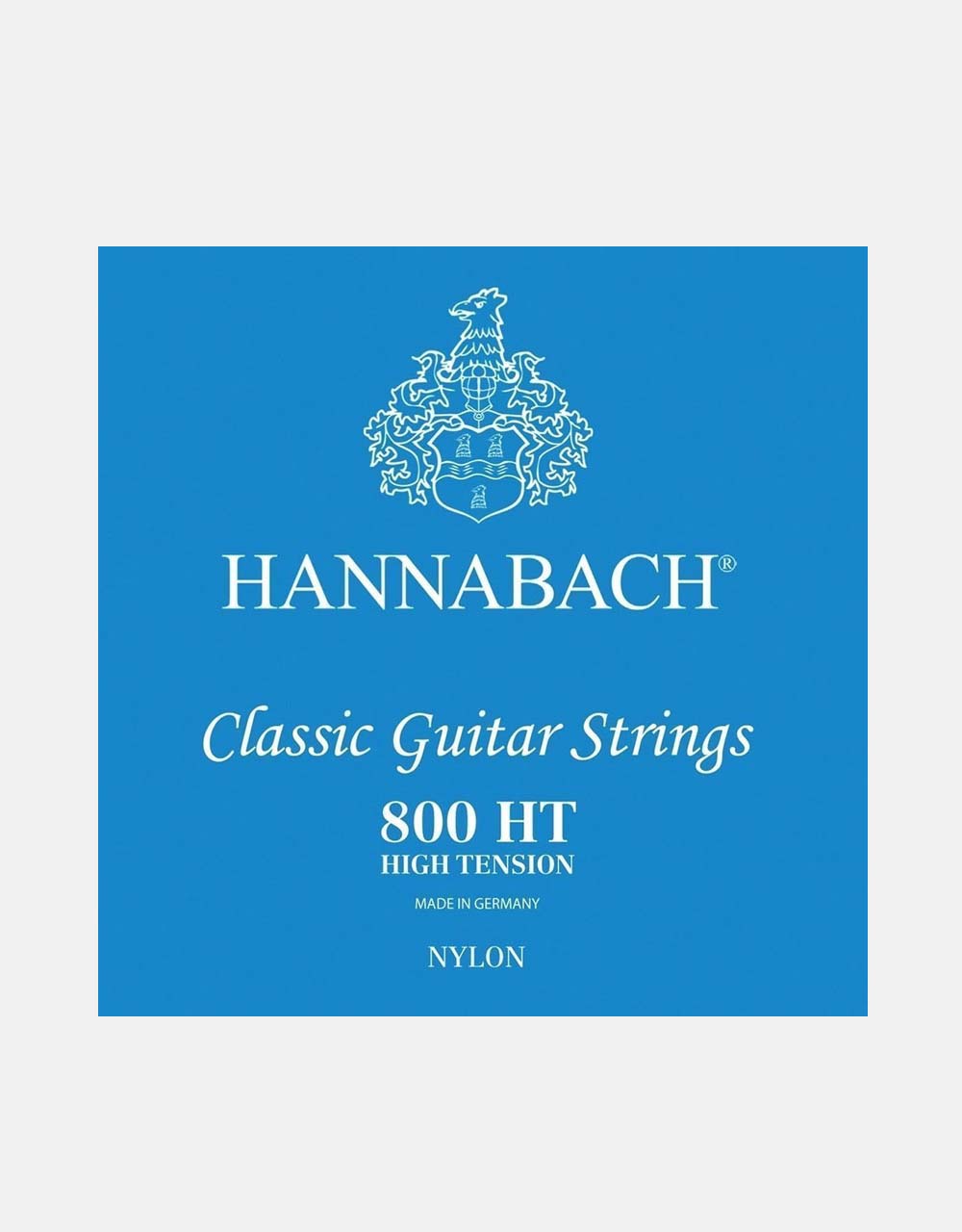 Hannabach 728-mt Konzertgitarrensaiten – Medium Spannung, Nylon Mit Silber Umsponnen, Für Klassische Gitarren