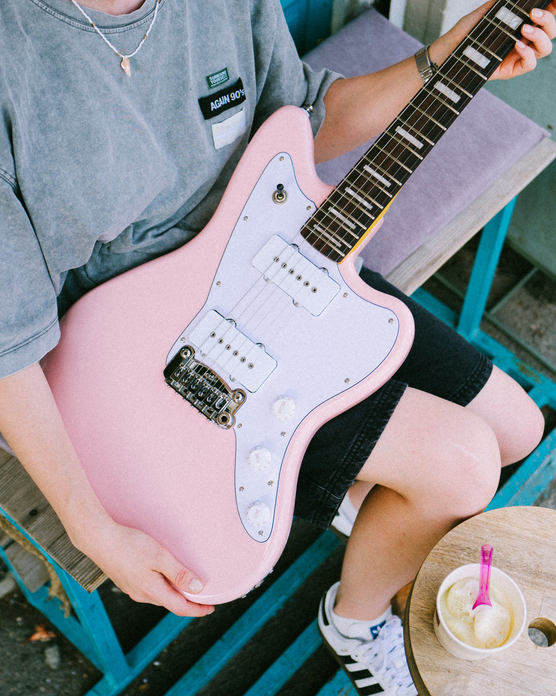 G&L Tribute Doheny Shell Pink RW