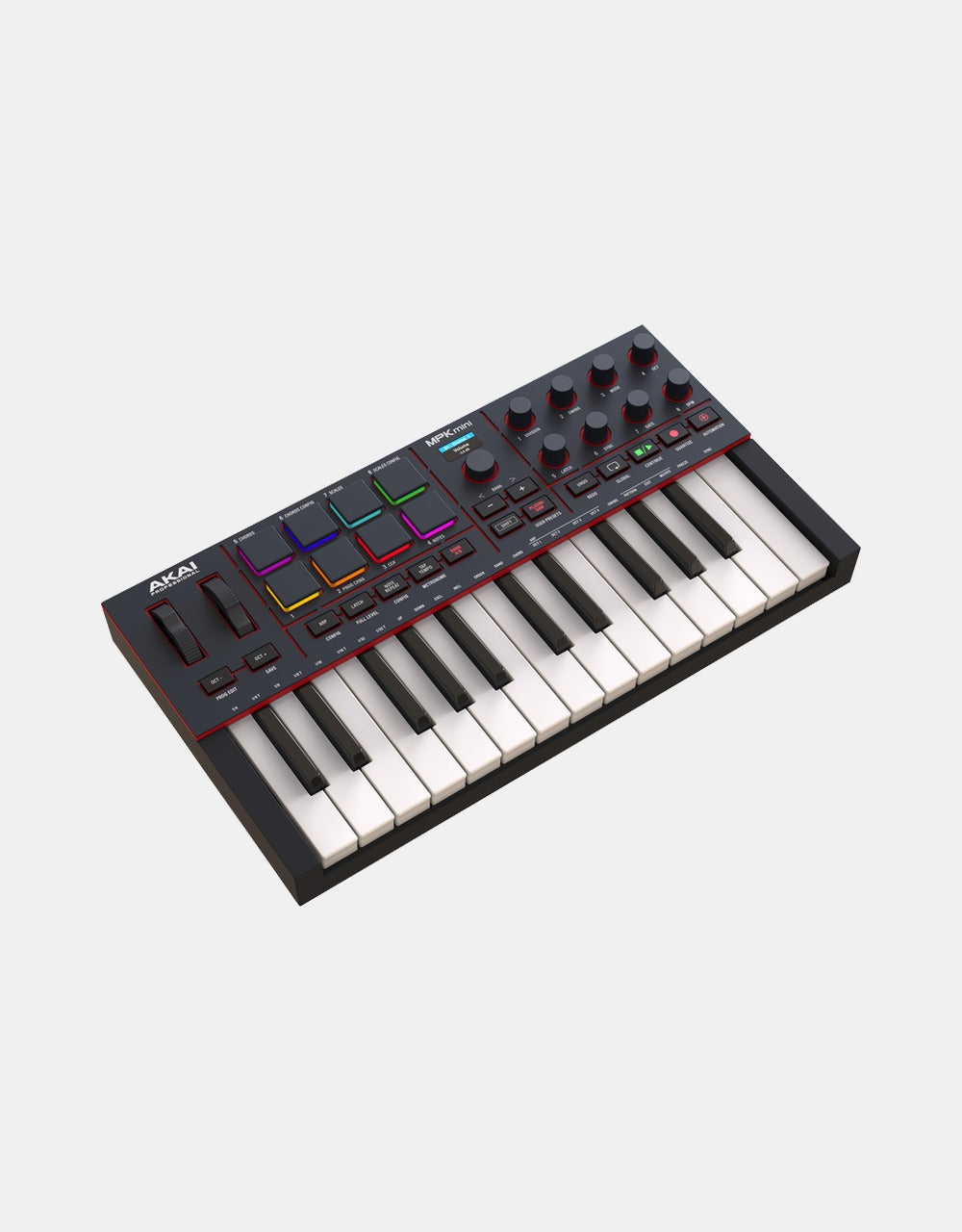 AKAI MPKMINI4B MIDI Controller, Black