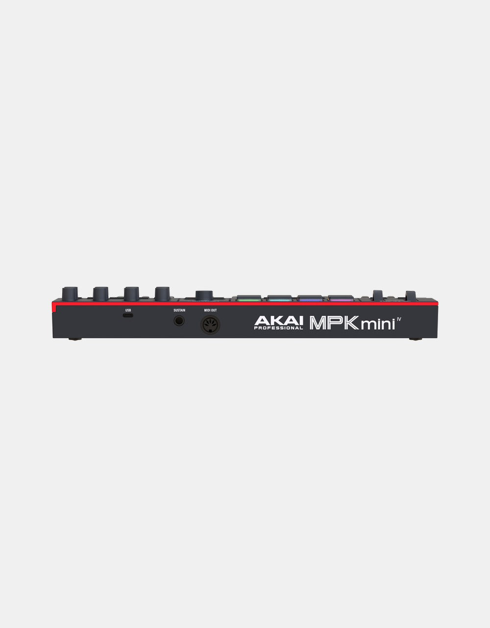 AKAI MPKMINI4B MIDI Controller, Black