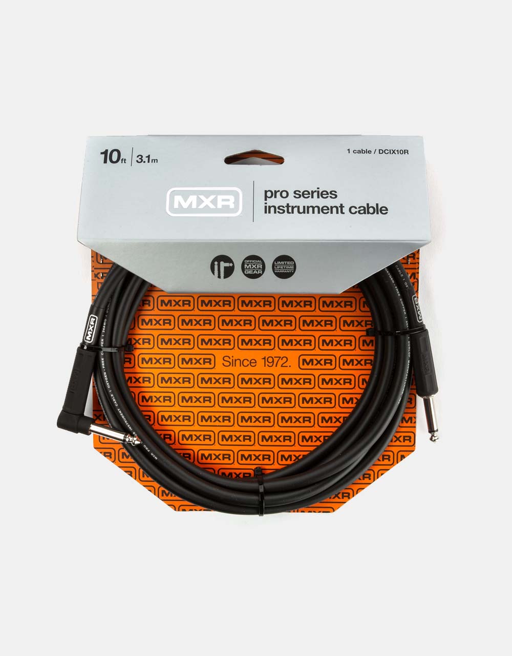 MXR Pro Series Instrument Cable 10 ft, Angled