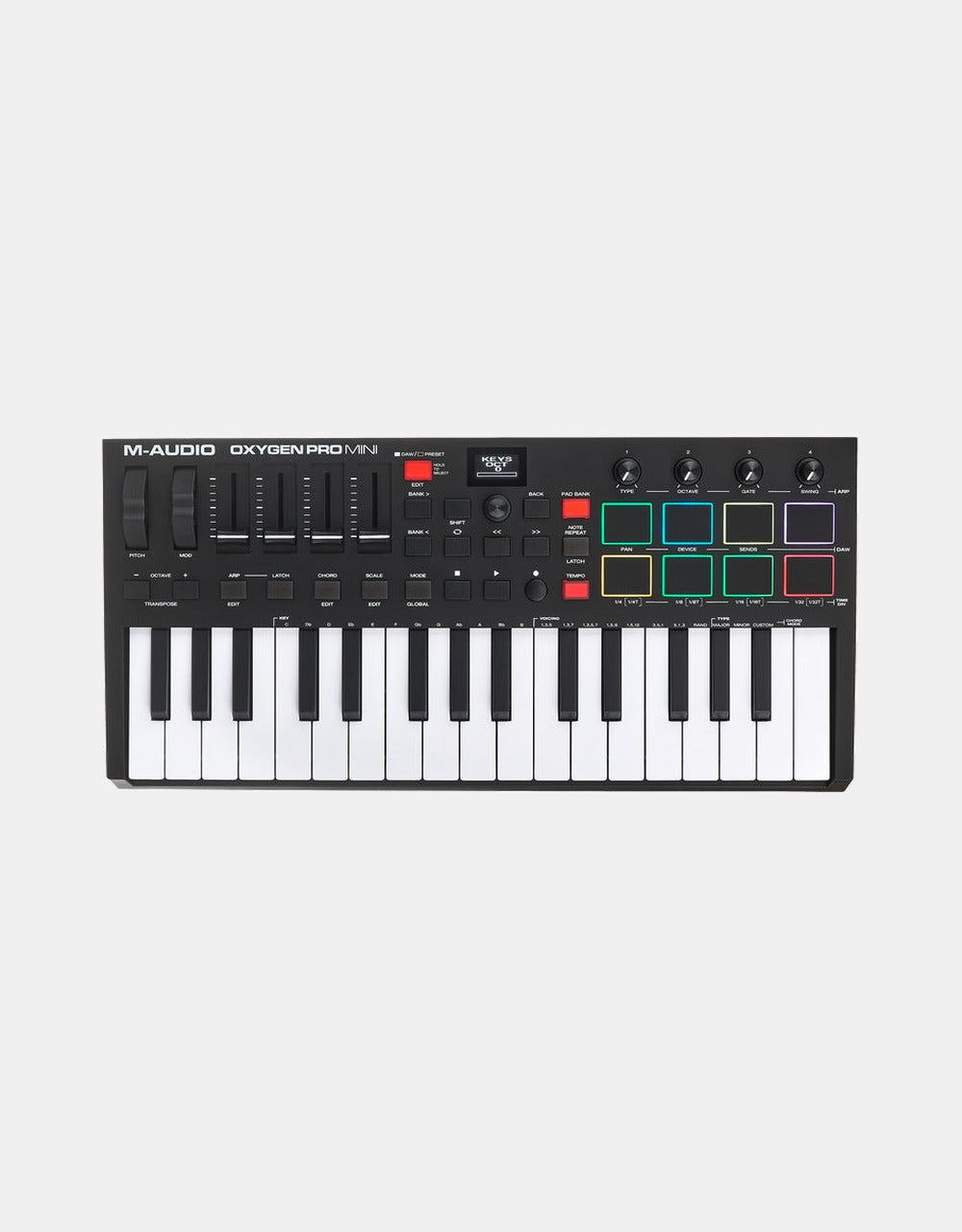 M-Audio Oxygen Pro Mini MIDI Controller
