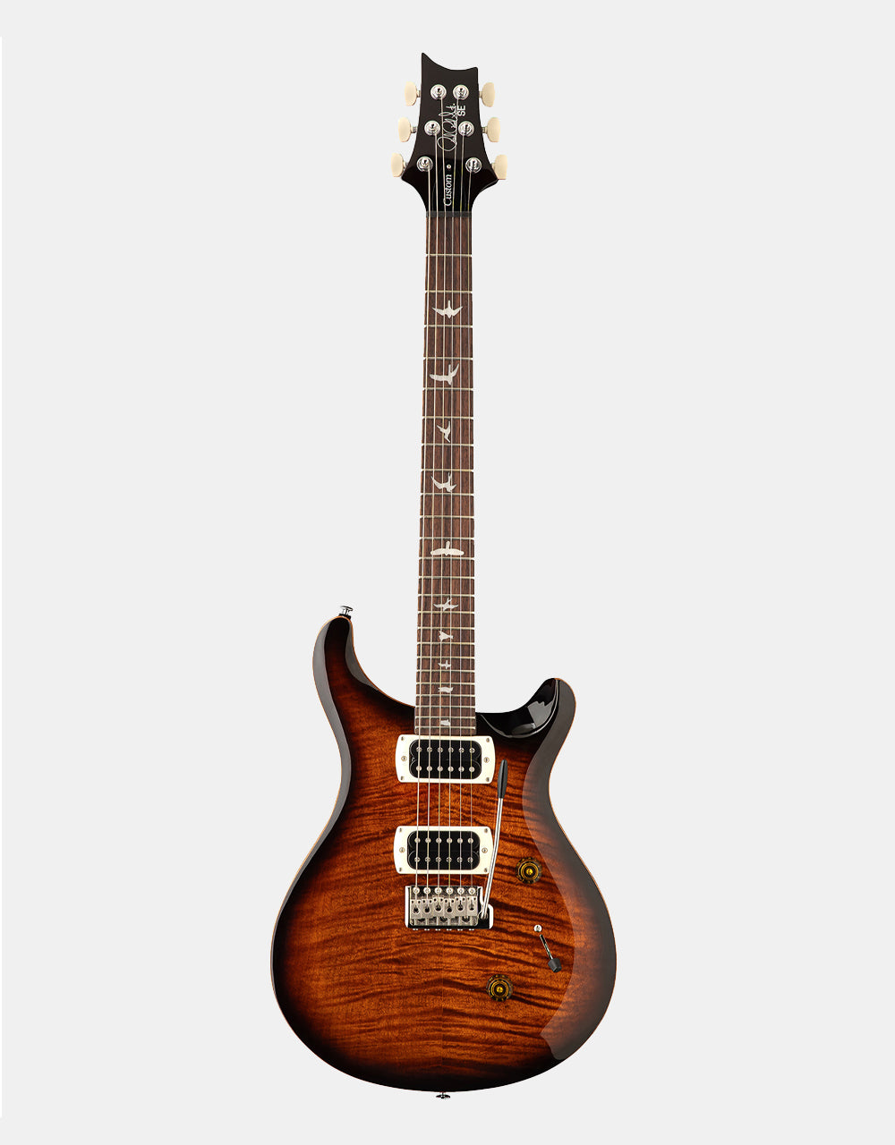PRS SE Custom 24, Black Gold Sunburst