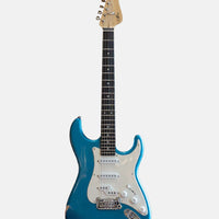 G&L Custom Shop Legacy SSZ RW, Nitro Lake Placid Blue