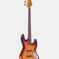 Vintage V74 ICON Fretless, Distressed Sunset Sunburst