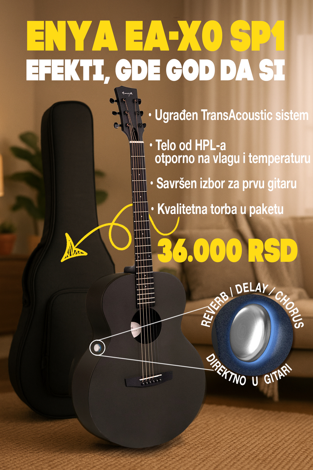 Enya EA-X0 SP1, Black
