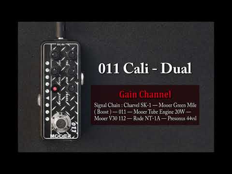 Mooer M011 Cali-Dual Modeling Preamp